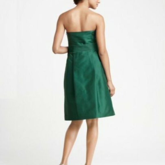 New Ann Taylor Silk Strapless Bridesmaid Dress - Picture 2 of 6